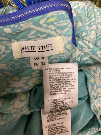 White Stuff Light Blue Dress with Pockets Size 8