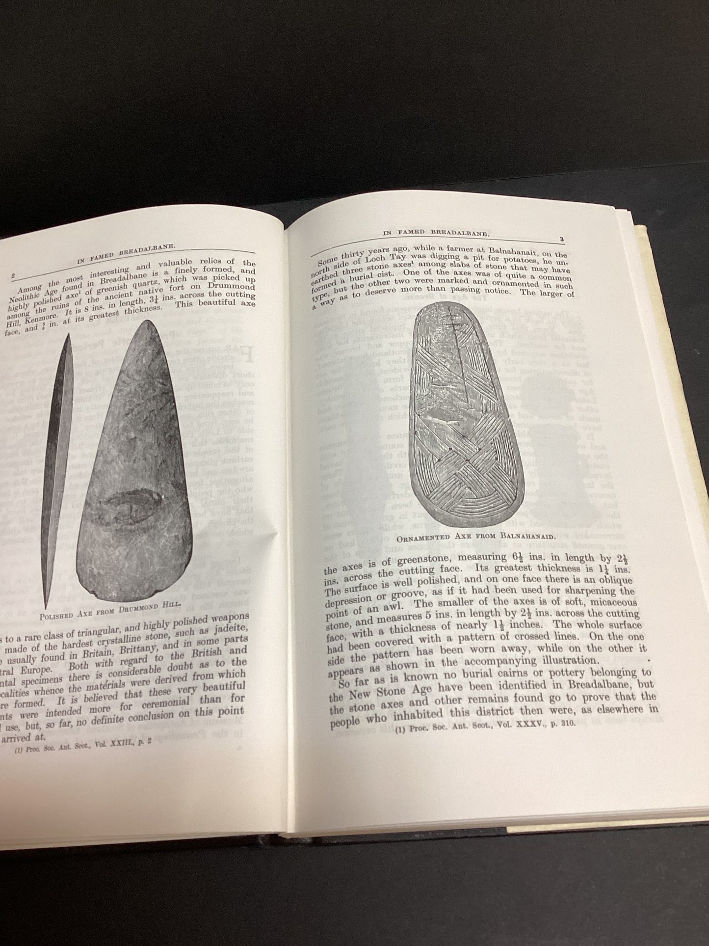 In Famed Breadalbane: The Story of the Antiquities, Lands and People of a Highland District (1980) by Reverend William A. Gillies - Second Edition