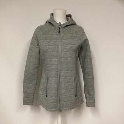 Mondetta Grey Cotton Zip Up Size 12