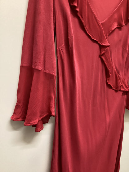 Vintage Laura Ashley Red Dress Size M