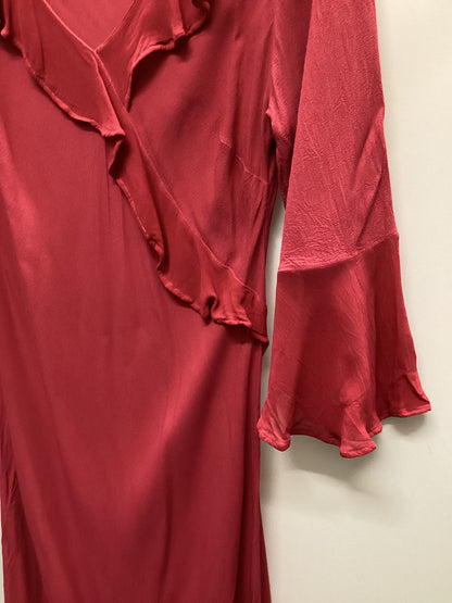 Vintage Laura Ashley Red Dress Size M