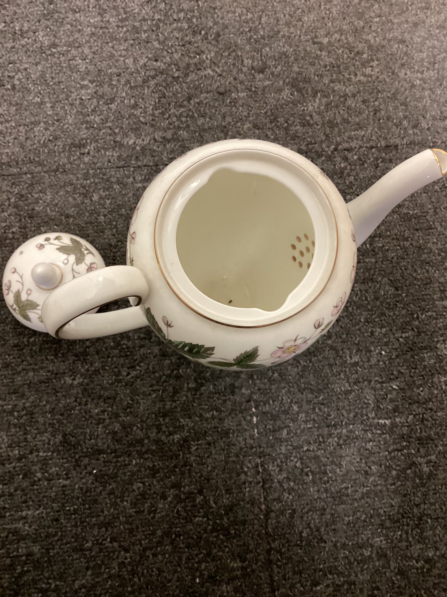 Wedgwood Strawberry Hill Coffee Pot - Bone China