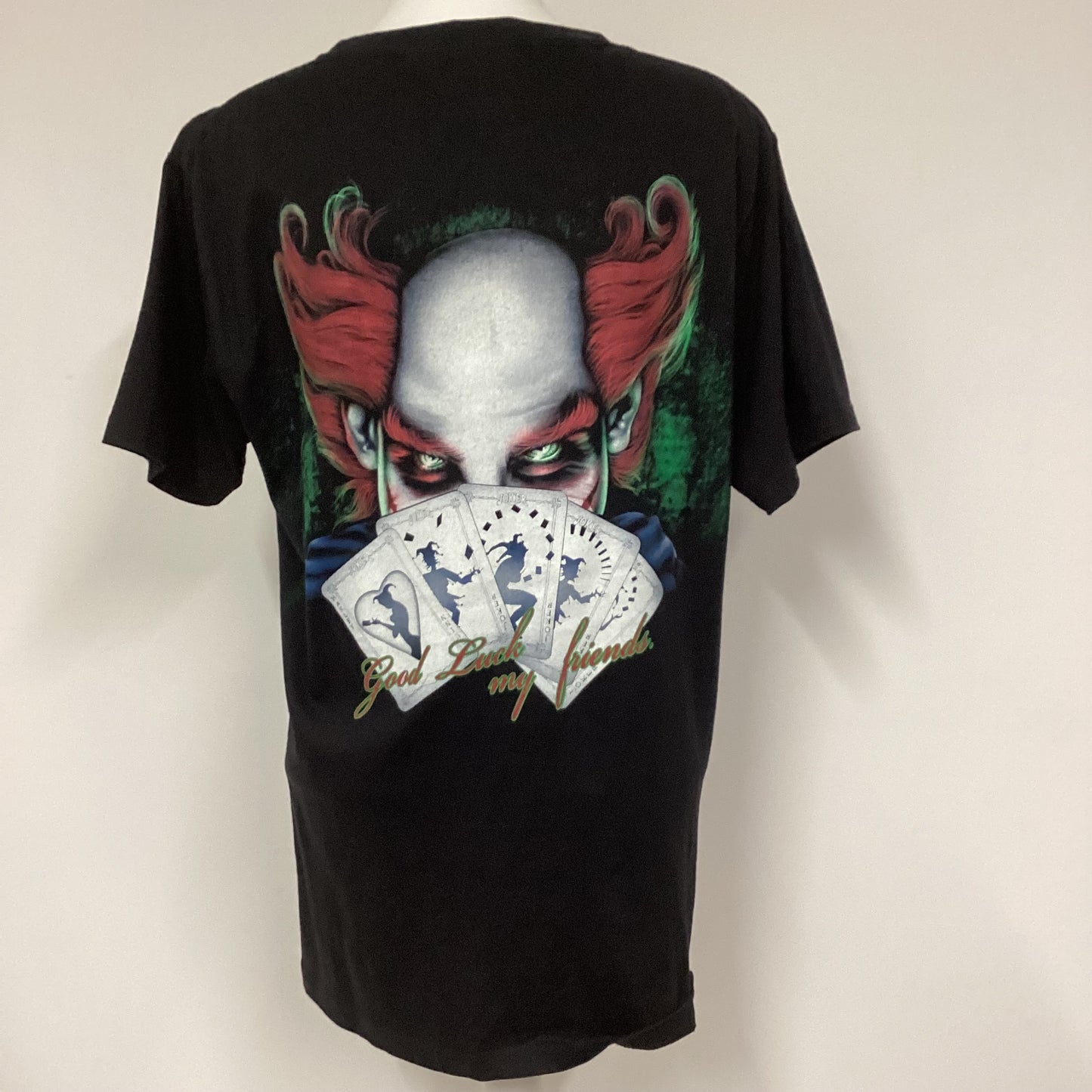 Wild Black 100% Cotton Joker T-shirt Size M