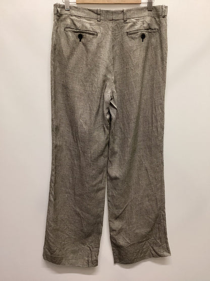 Vintage Ralph Lauren Micro Houndstooth Wool and Linen Trousers Size 10