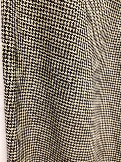 Vintage Ralph Lauren Micro Houndstooth Wool and Linen Trousers Size 10