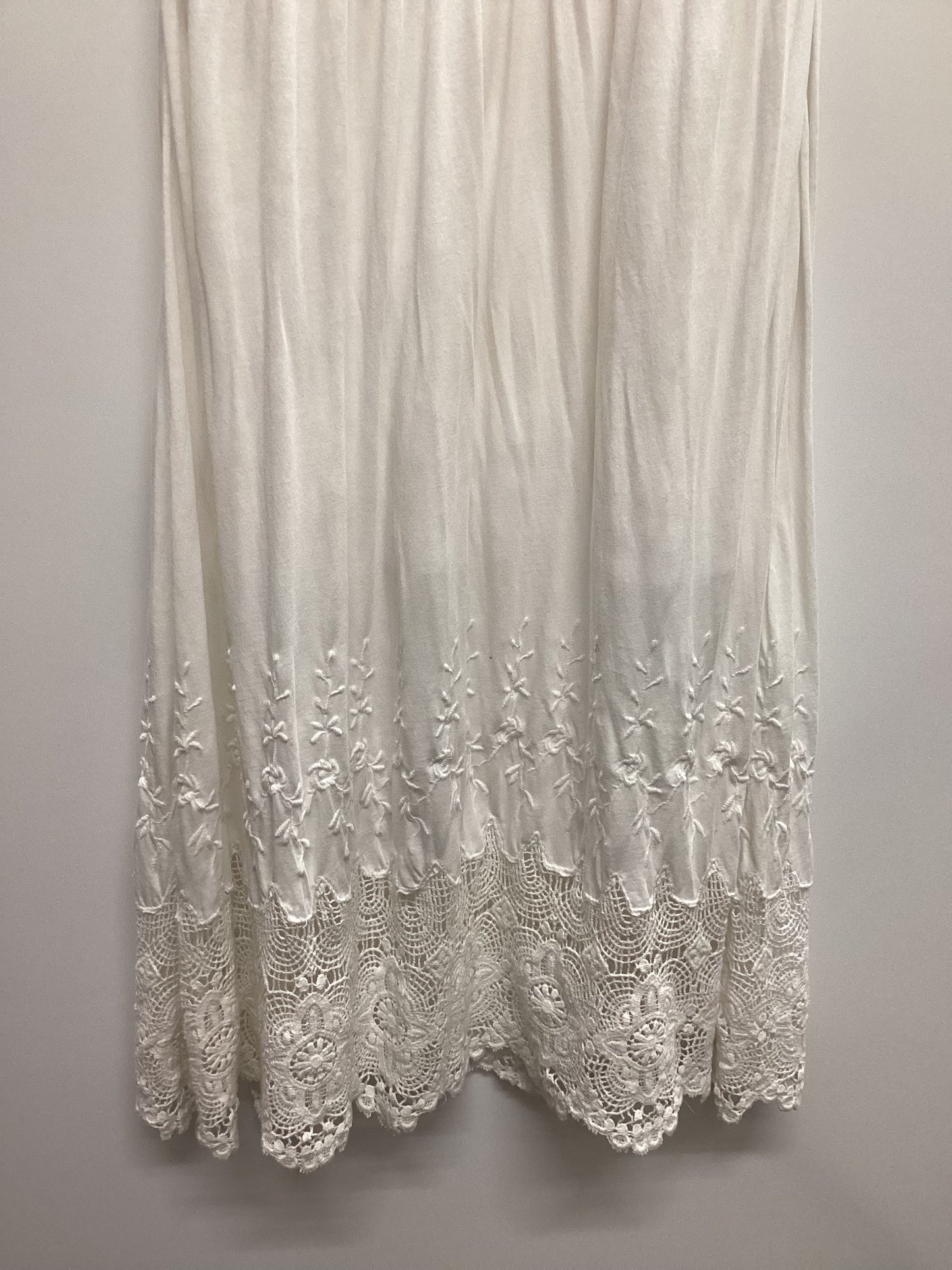 LAUREN Ralph Lauren 100% Cotton White Dress Size M