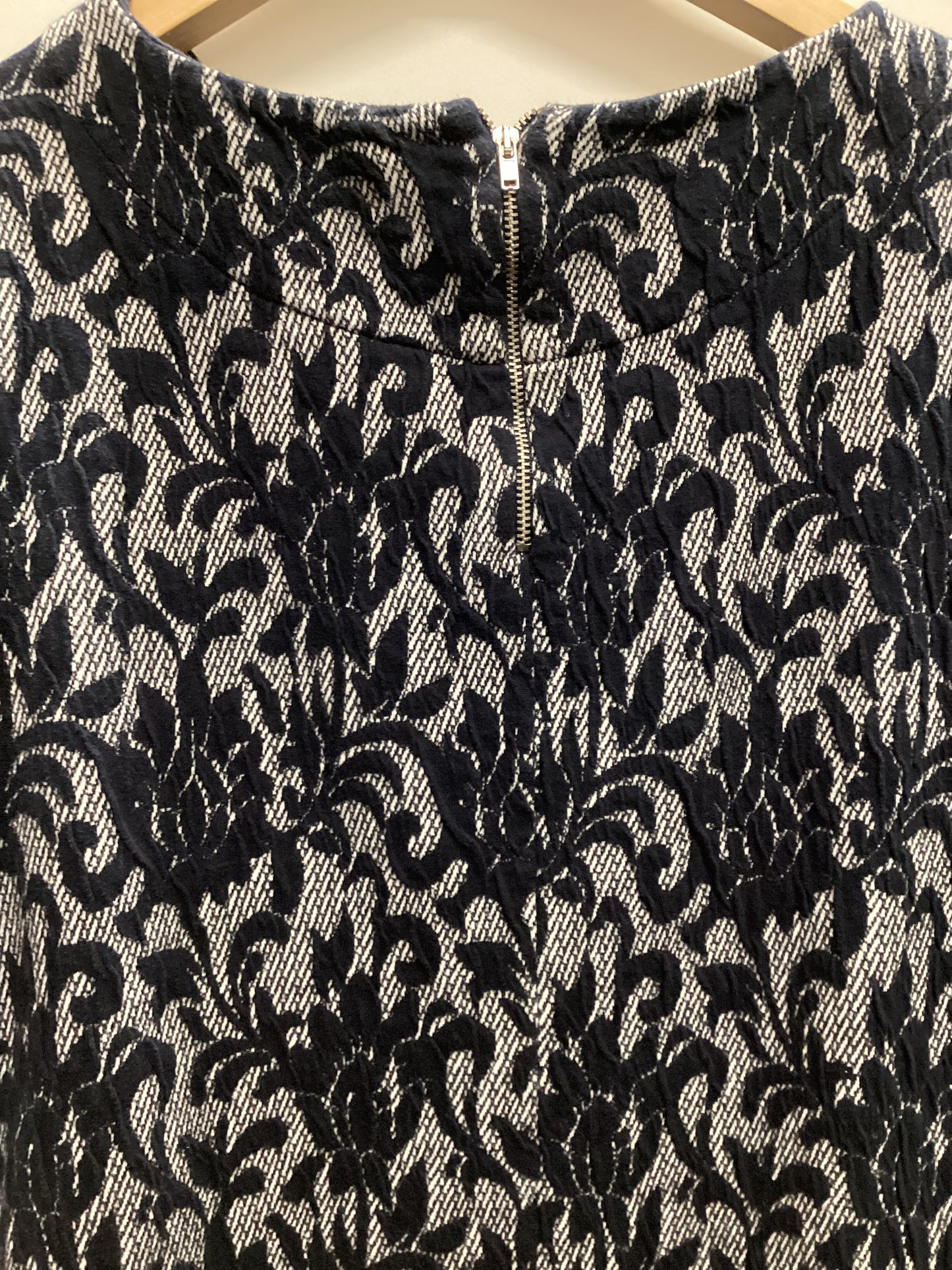 White Stuff Cotton Blue Tunic/Mini-Dress Size 14