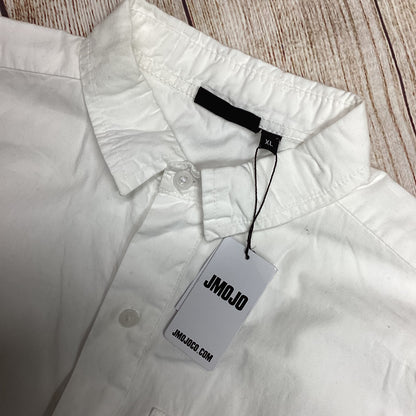 BNWT JMOJO White Long Sleeved Shirt Size XL