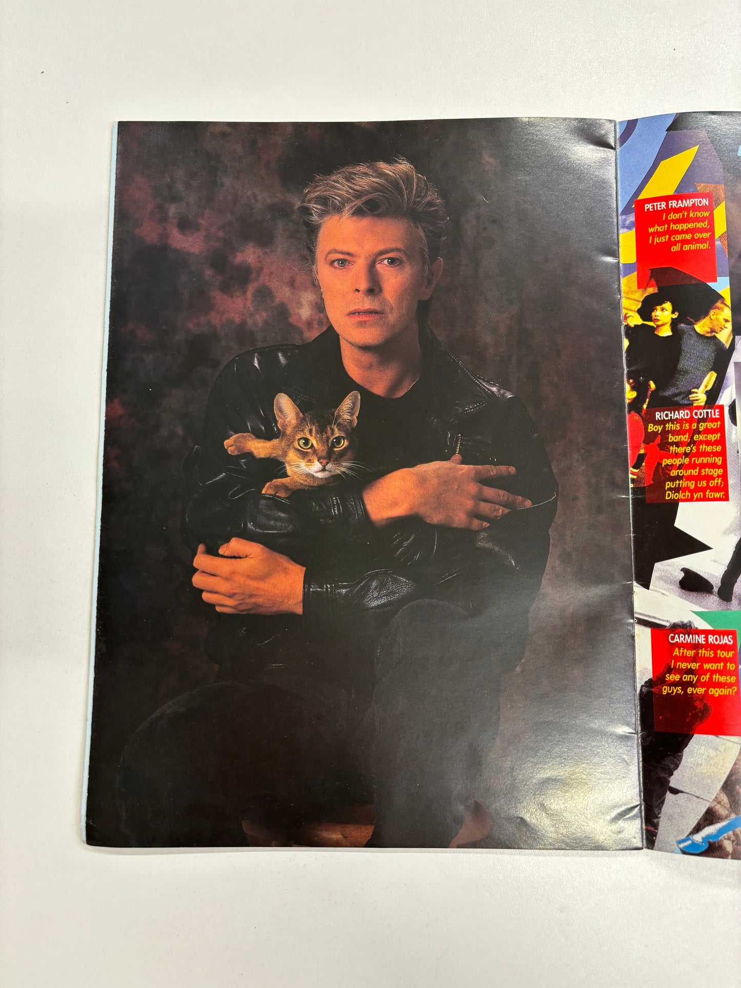 David Bowie, The Glass Spider Tour Program, Isolar, 1987