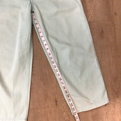 LF Markey Light Mint Green 100% Cotton Jeans Size 30