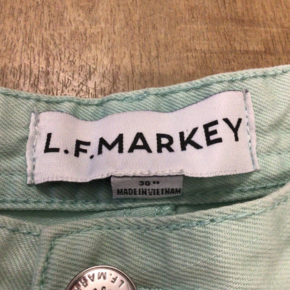 LF Markey Light Mint Green 100% Cotton Jeans Size 30