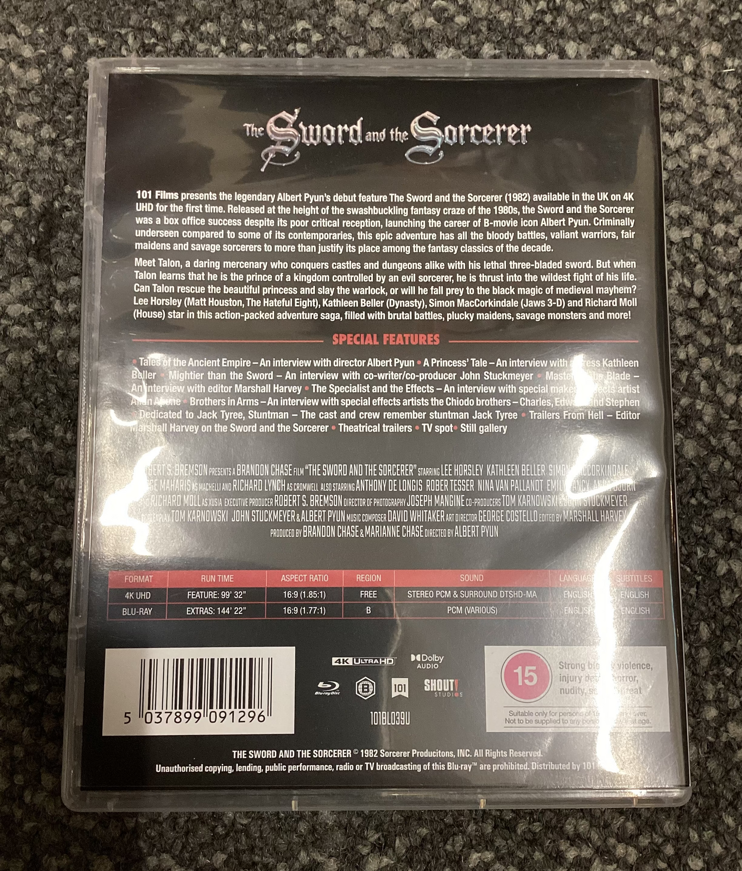 The Sword and the Sorcerer (1982) - 4K and Blu-Ray