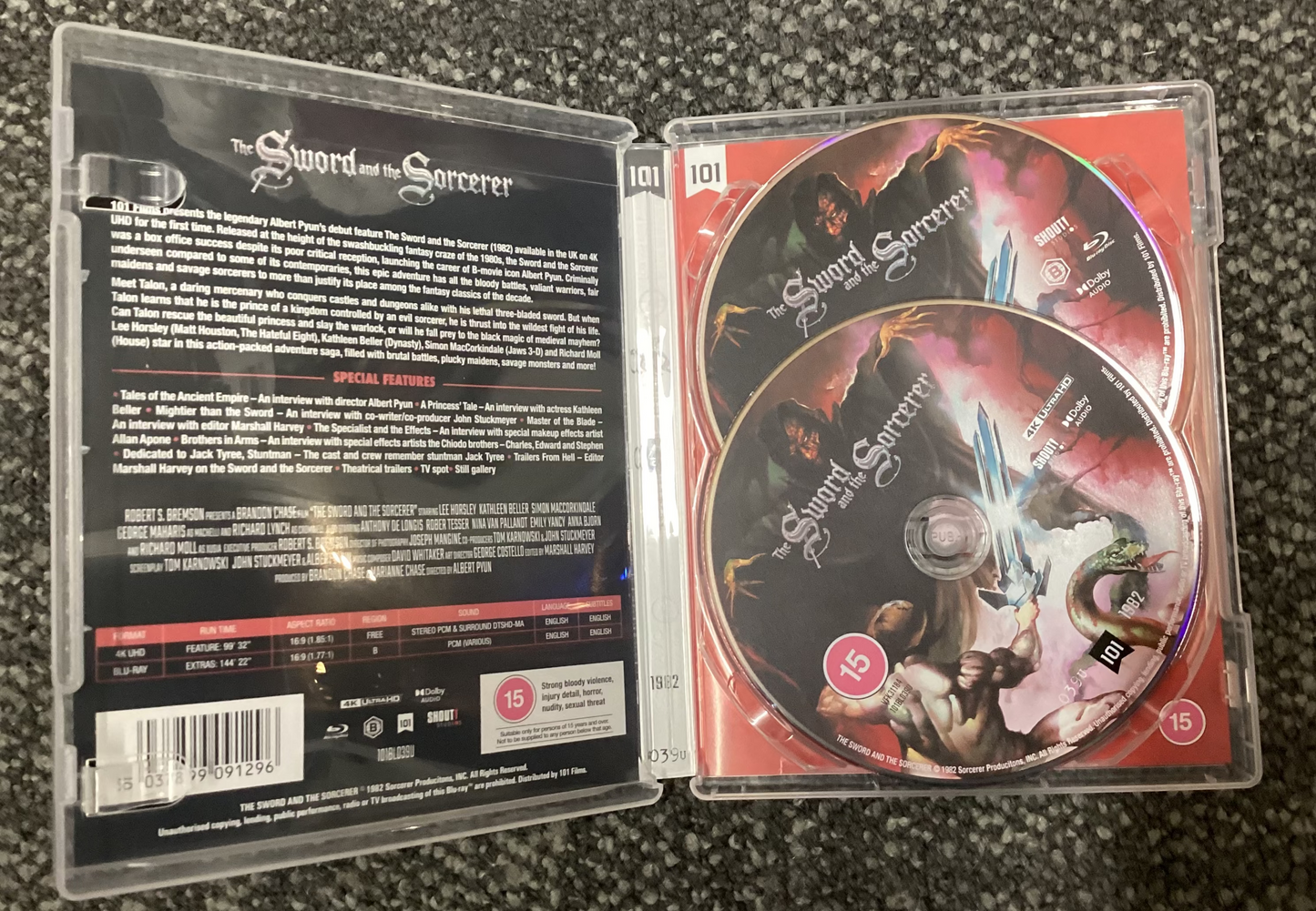The Sword and the Sorcerer (1982) - 4K and Blu-Ray