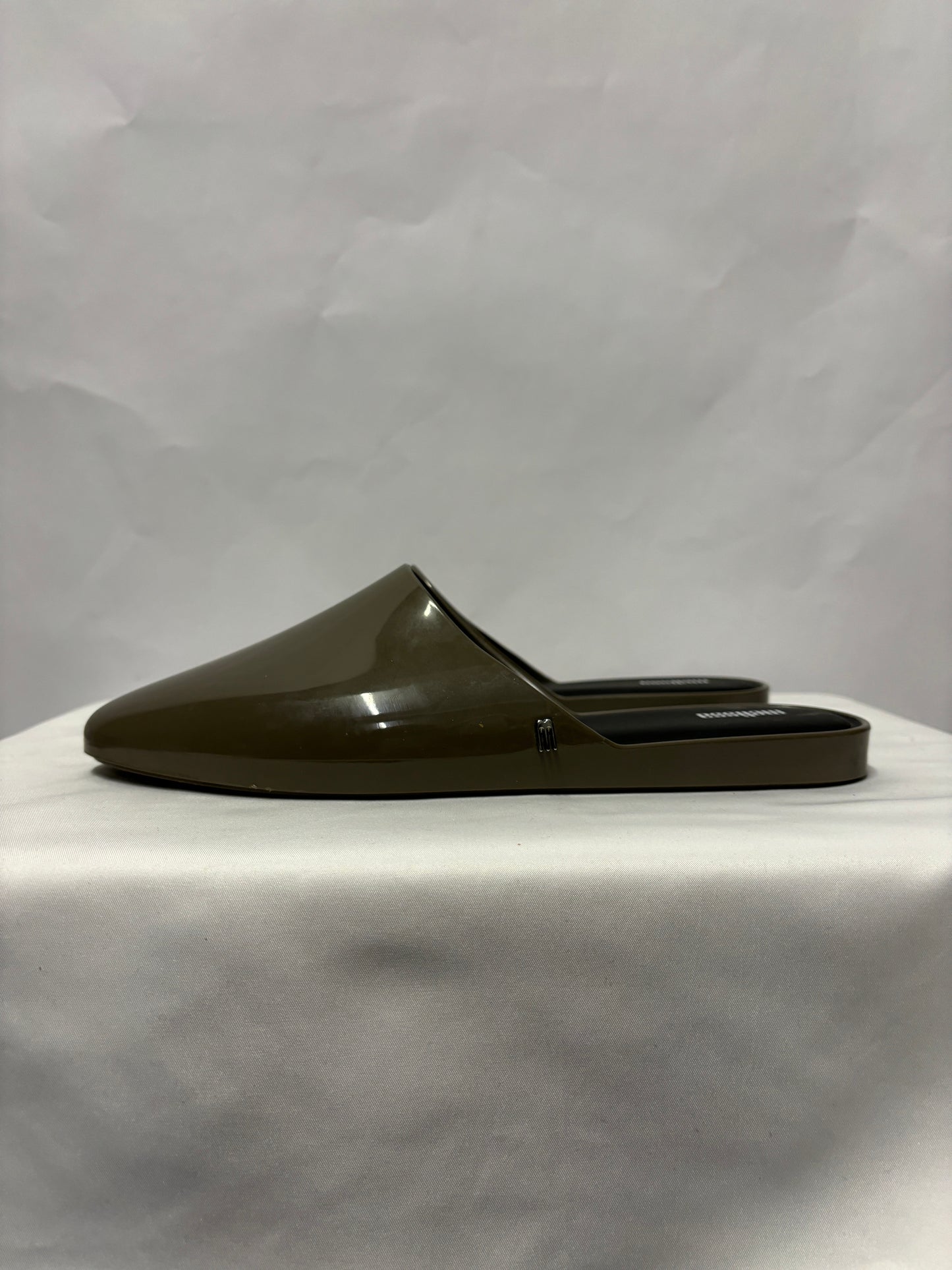 Melissa Olive PVC Violet Clog Flats 7