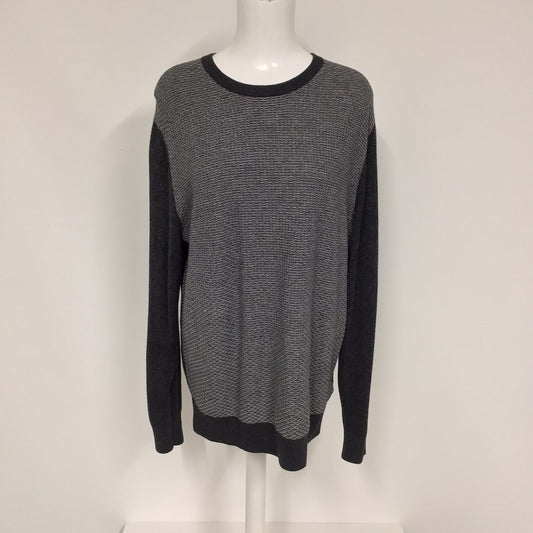 Tommy Hilfiger Grey Jumper Cotton Blend Size XL