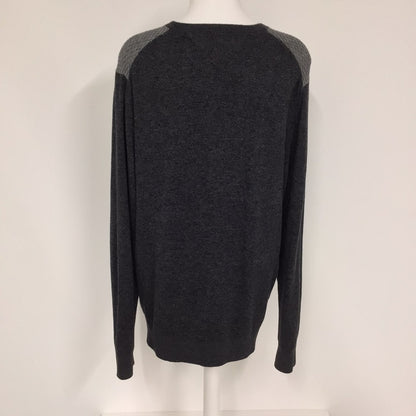 Tommy Hilfiger Grey Jumper Cotton Blend Size XL