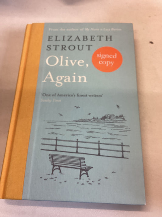 Olive, Again Elizabeth Strout Signed