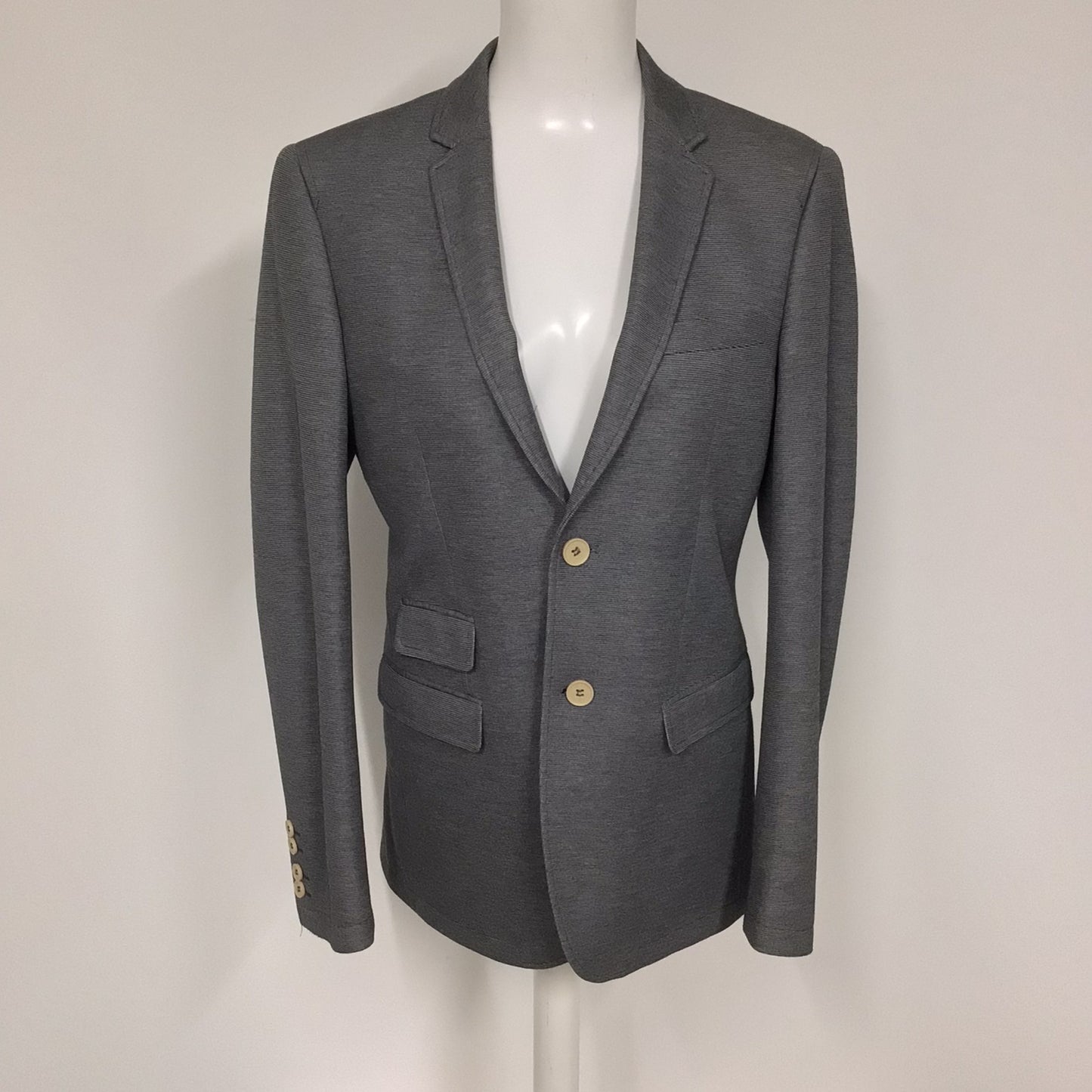 Swade London Grey Smart Casual Blazer Jacket Size 36