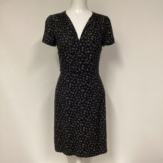 Jigsaw Blue Floral Print Dress Size 8