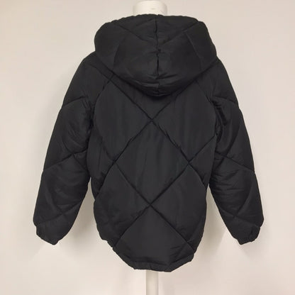 BNWT Selected Femme Black Quilted Monika Puffer Jacket Size 10