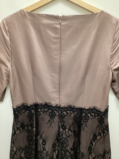 BNWT L. K. Bennett Cotton and Silk Pale Quartz Dress Size 10