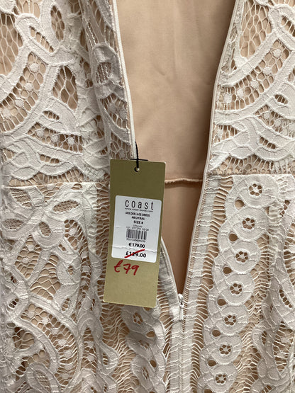 BNWT Coast Dee Dee White Lace Dress Size 8