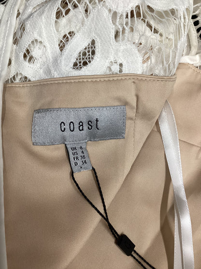 BNWT Coast Dee Dee White Lace Dress Size 8