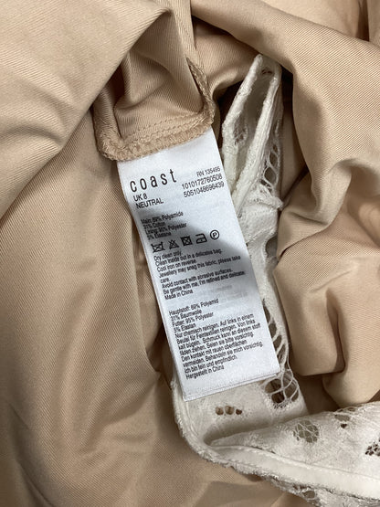 BNWT Coast Dee Dee White Lace Dress Size 8