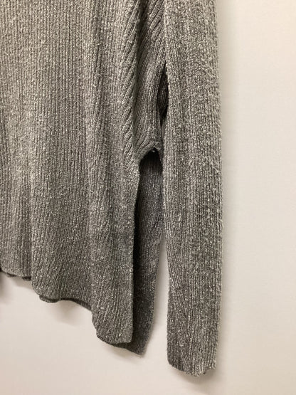 Bevza Grey Ribbed Jumper Size L