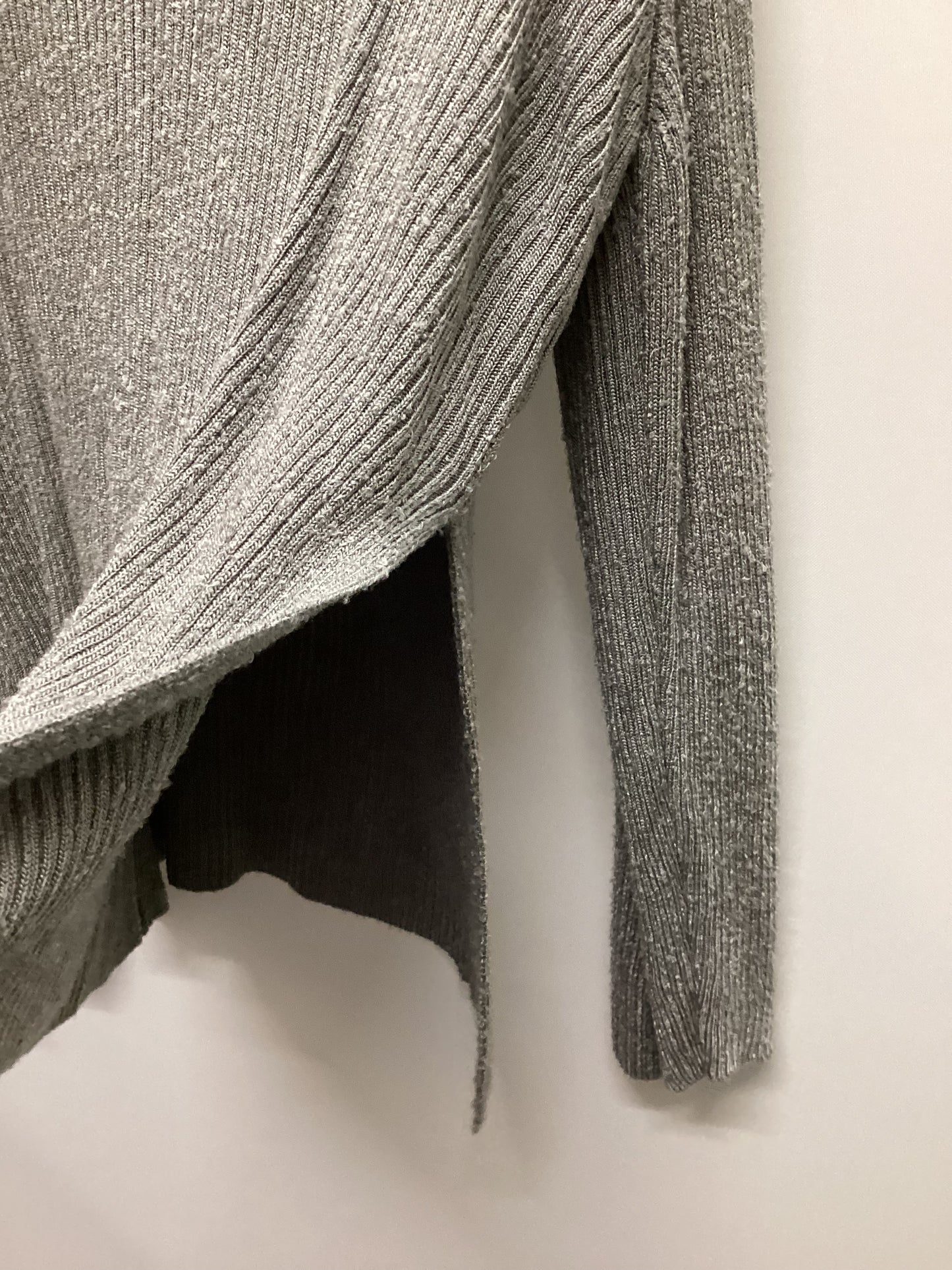 Bevza Grey Ribbed Jumper Size L