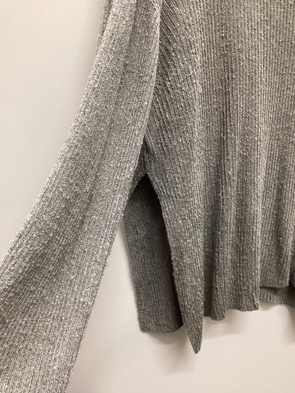 Bevza Grey Ribbed Jumper Size L