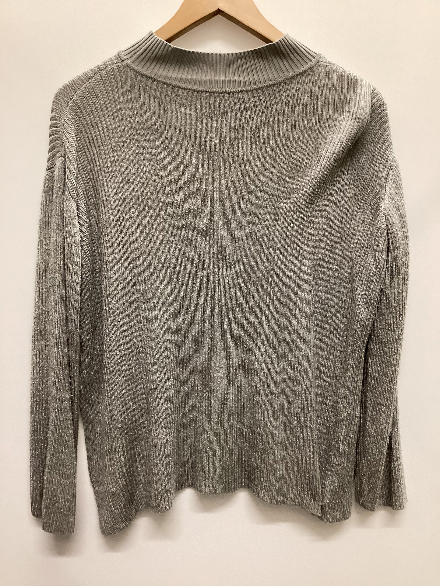 Bevza Grey Ribbed Jumper Size L