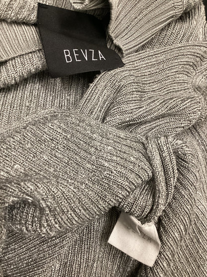 Bevza Grey Ribbed Jumper Size L