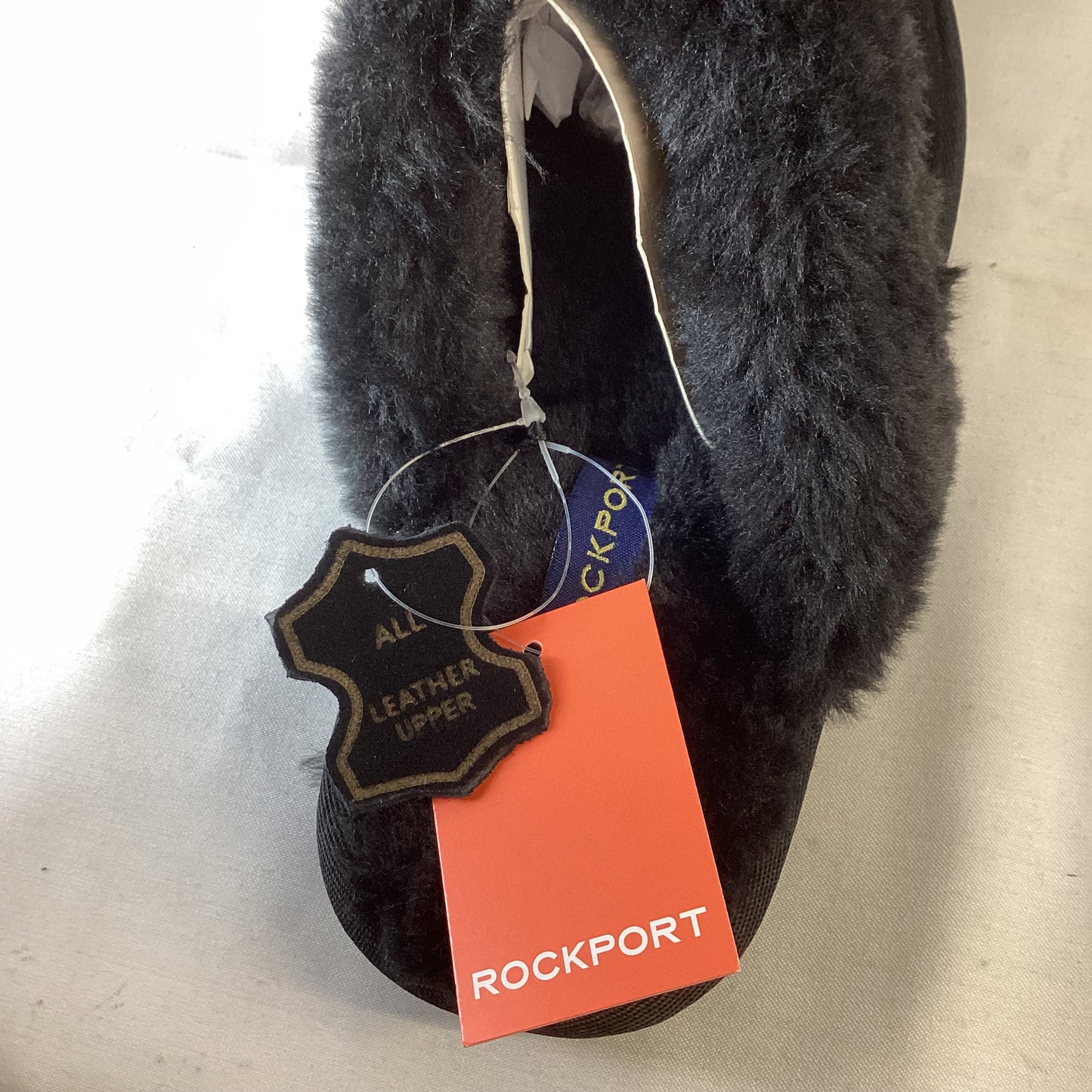 BNIB Rockport Black Mule Slippers Size 5