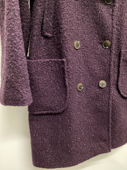 White Stuff Dark Plum Winter Coat Size 14