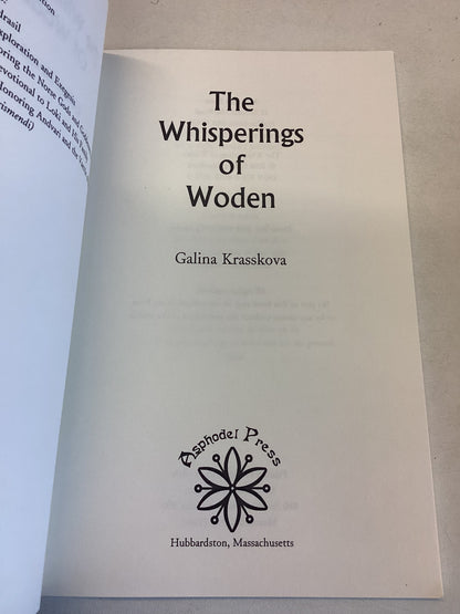 The Whispering of Woden :Nine Nights of Devotional Practice Second Edition by Galina Krasskova