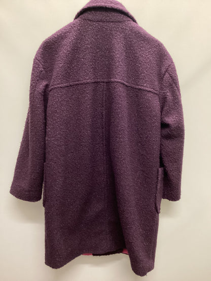 White Stuff Dark Plum Winter Coat Size 14