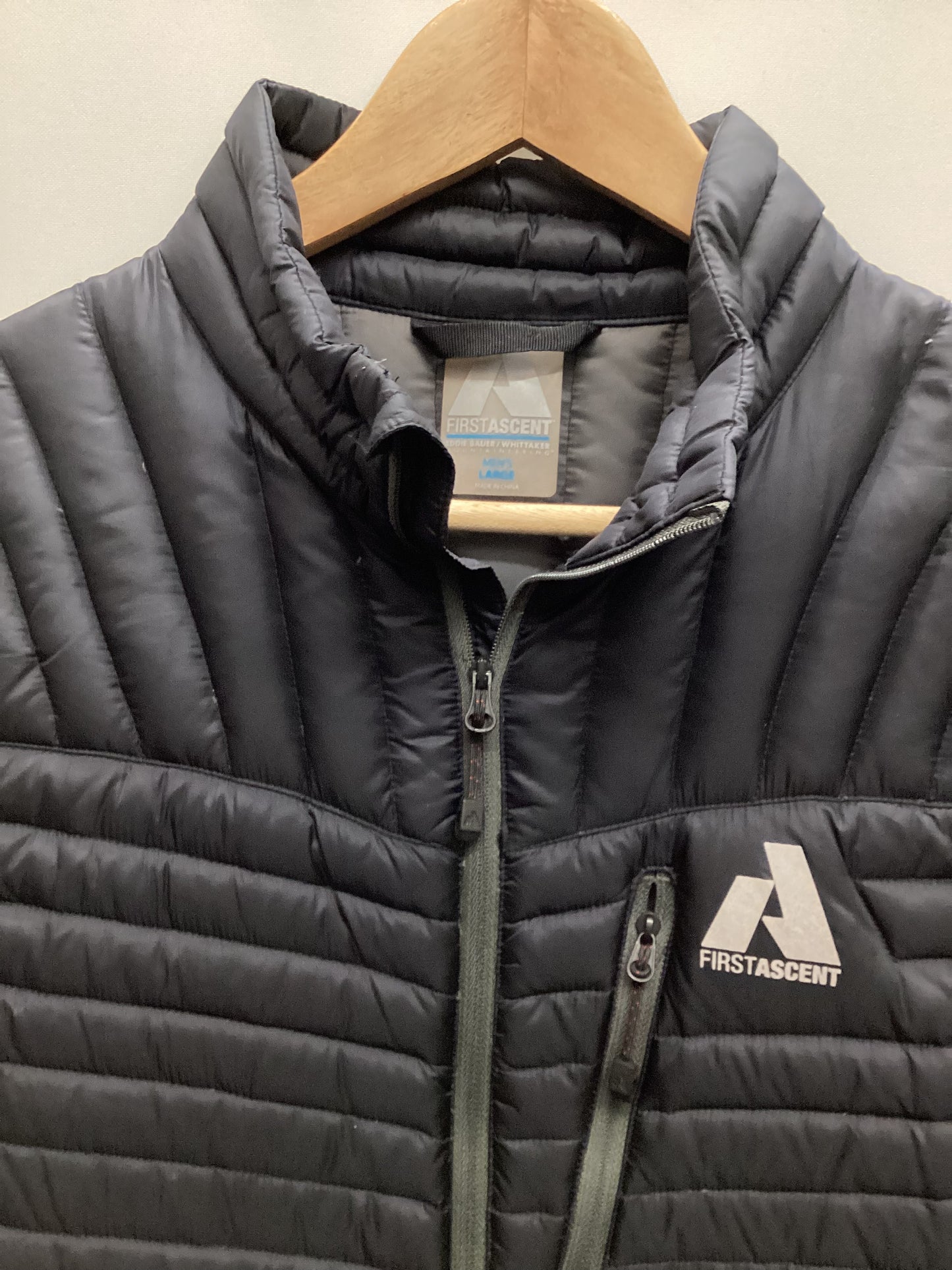 First Ascent Eddie Bauer Mountaineering Premium Down Vest Size L