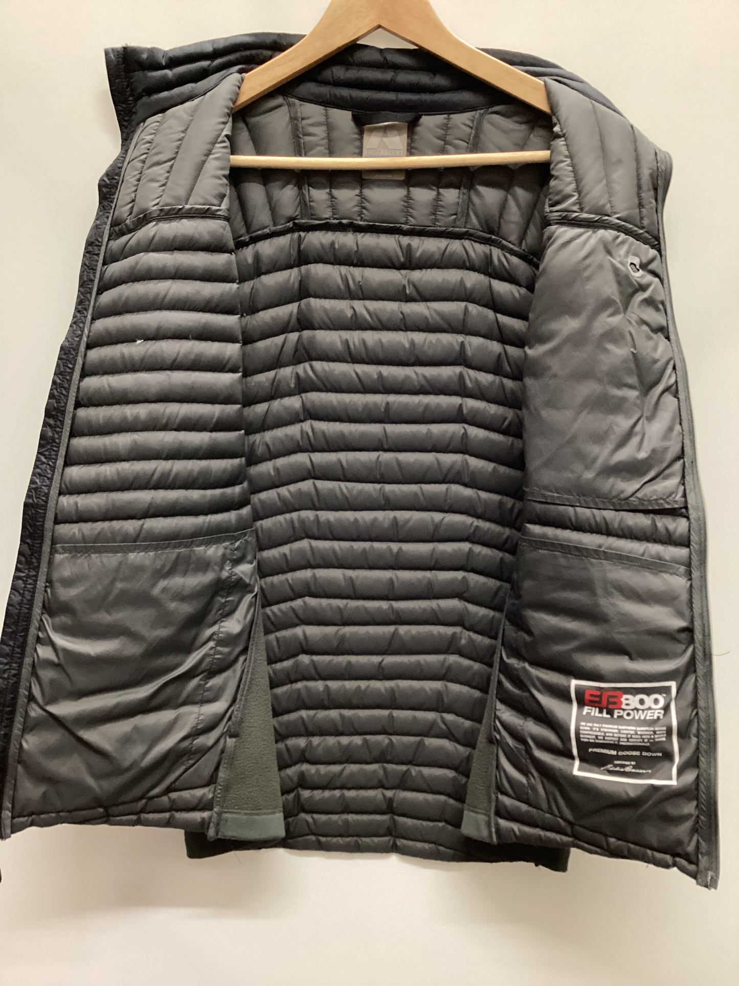 First Ascent Eddie Bauer Mountaineering Premium Down Vest Size L