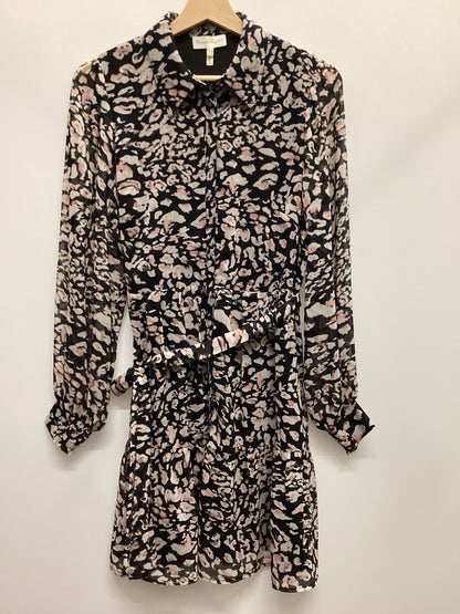 Phase Eight Pink Leopard Print Dress Size 10