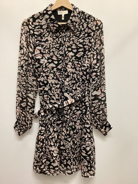 Phase Eight Pink Leopard Print Dress Size 10