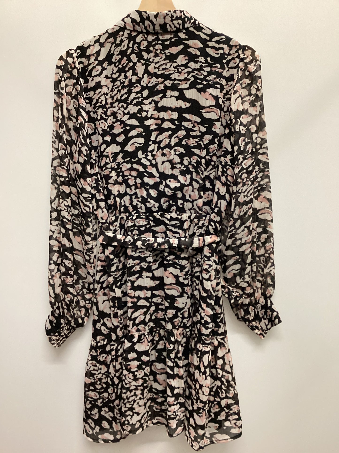 Phase Eight Pink Leopard Print Dress Size 10