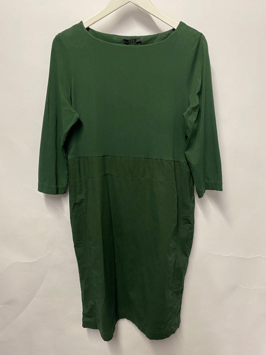 Cos Green Cotton Dress L