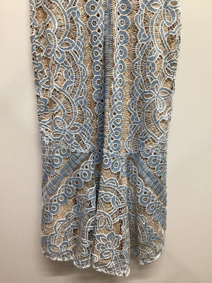 Coast Dee Dee Blue Lace Dress Size 8