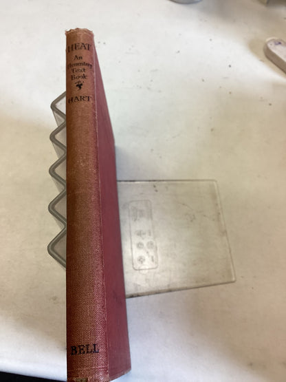 Heat An Elementary Text Book Ivor B Hart