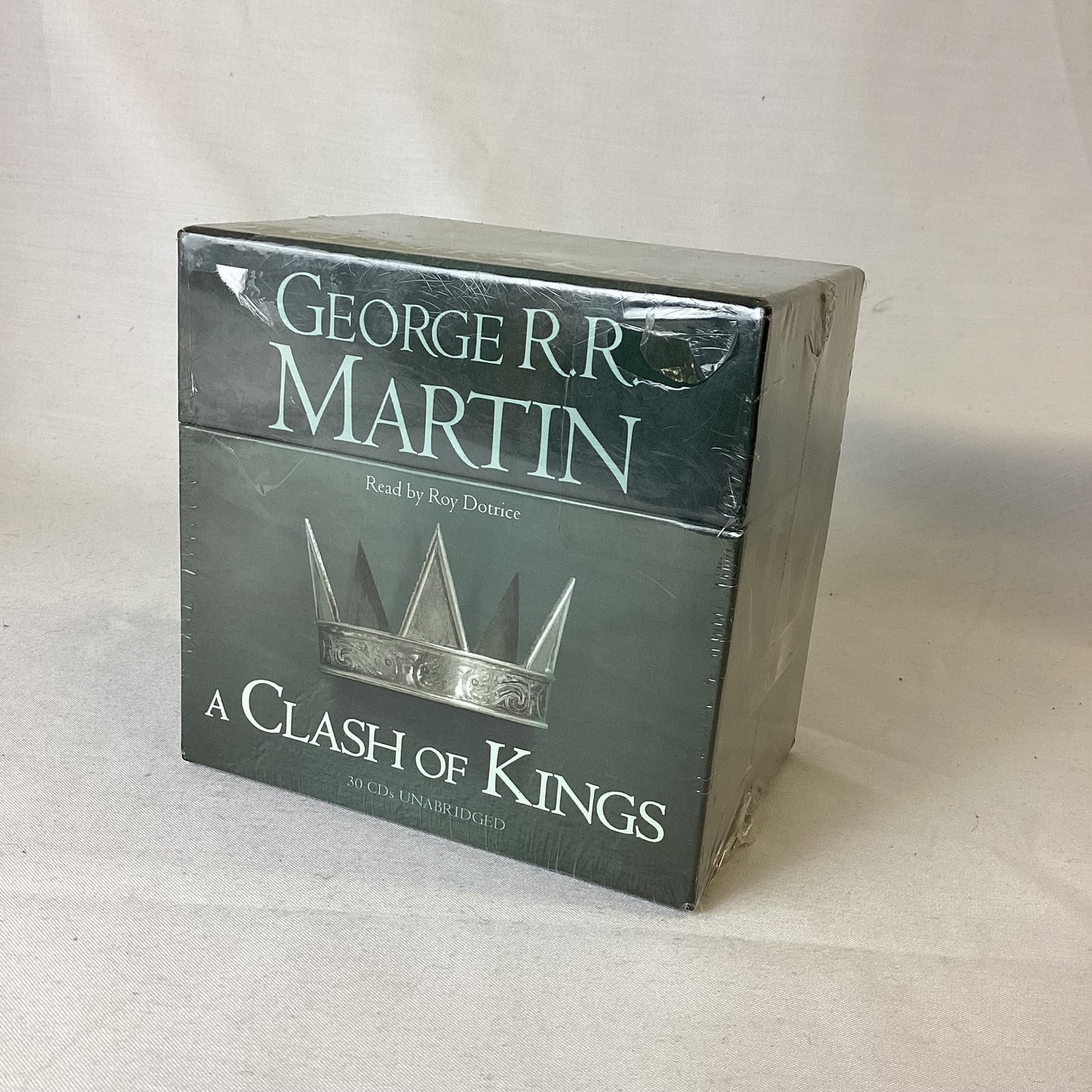 BNIB George RR Martin A Clash Of Kings Audiobook CDs