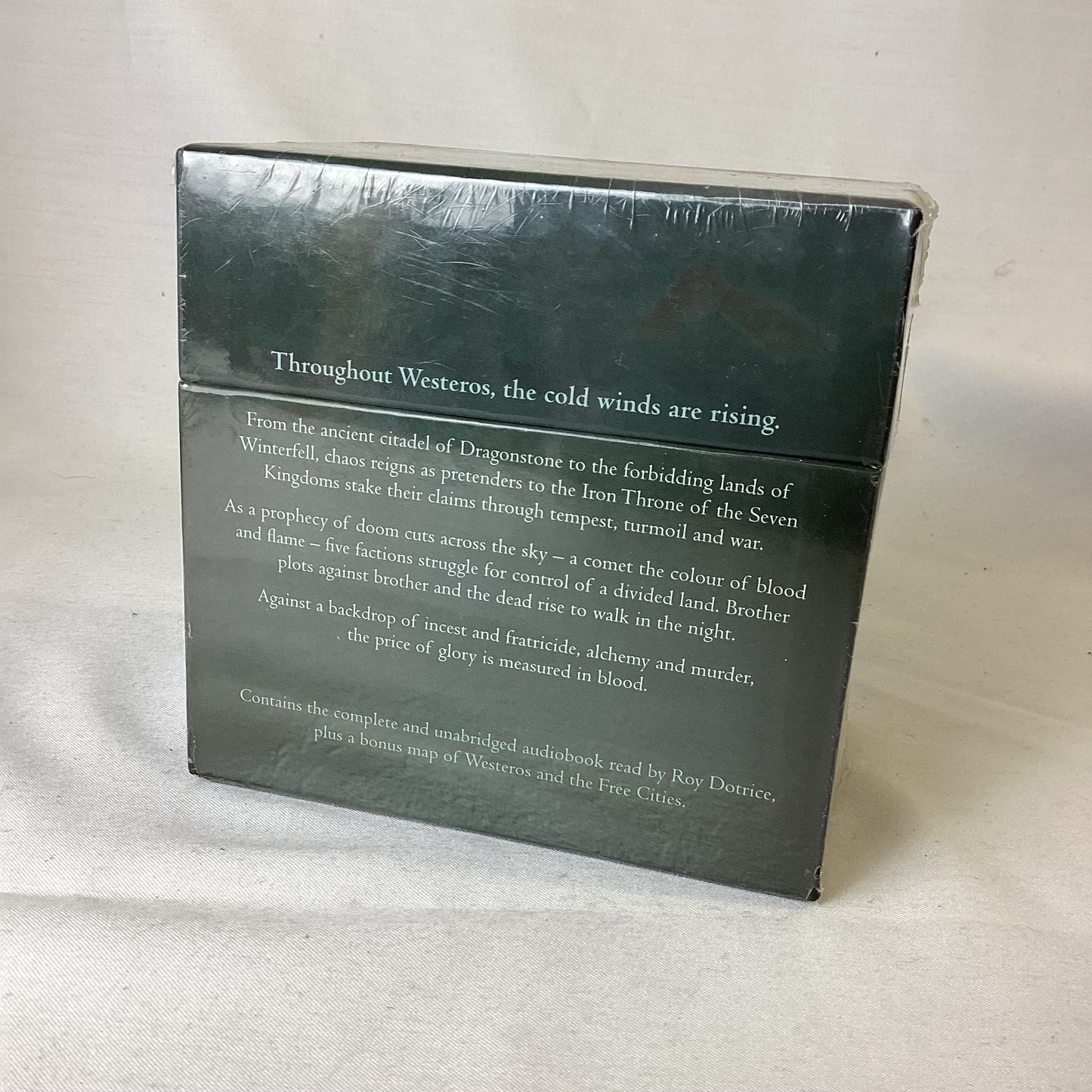 BNIB George RR Martin A Clash Of Kings Audiobook CDs