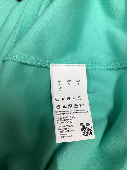 BNWT BOSS Aqua Green 100% Cotton Regular Fit Polo Size S