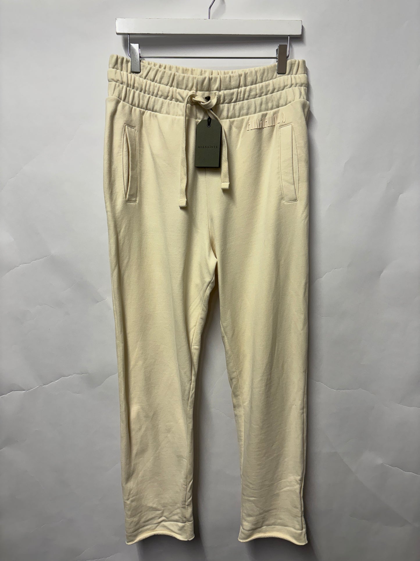 Allsaints Ecru White Lila Sweatpants 12