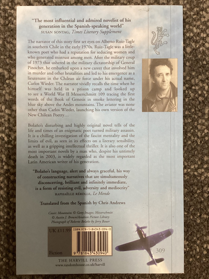 Distant Star by Roberto Bolaño - Harvill